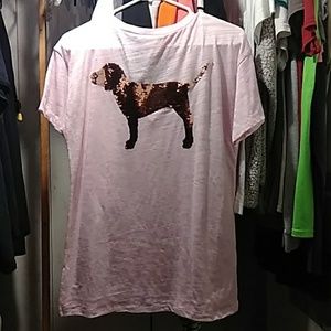Nwt xs vs pink shirt